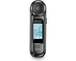 MikaMax Mini Breathalyzer - Compacte Oplaadbare Alcoholtester met 10 sec Warm-up, BAC en g/l Meter