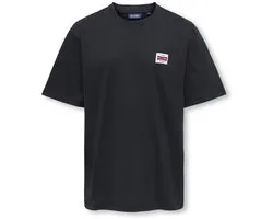 ONLY & SONS - OSJFRED LIFE RLX SS LABEL TEE NOOS - T-Shirt Coupe Relaxe - Taille 134-140