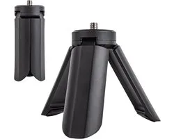 Mini Tripod voor Fuji Instax Pal en DJI OSMO Pocket 3 & 2 - Draagbare Statief met Antislip Rubber en 1/4 Inch Schroefdraad voor Stabiliteit en Gebruiksgemak