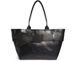 Ted Baker shopper schoudertas Jimma Pu Tote Bag Jet - Black zwart