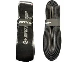 Dunlop Pro Pu Squash Grip - Grip de base pour Raquettes de squash - 1 pièce - Blauw/ Grijs
