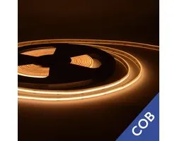 LED Strip COB 480 leds/mtr IP20 3000K CRI90 24V 8mm 12W