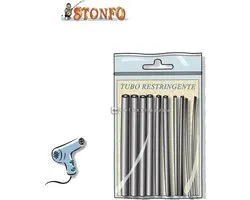 Gaines thermorétractables transparentes Stonfo (assortiment) 10 pièces
