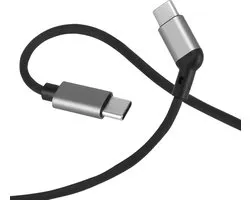 Dailygoody - Câble de charge USB-C pour Smart Glasses - Noir 120 cm - Compatible avec XREAL Air/One VITURE Pro XR