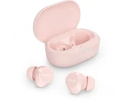Philips TAT1209PK Écouteurs intra- Ear Bluetooth sans fil - Petits écouteurs, Excellente qualité, Son naturel avec basses dynamiques, Appels clairs et Petit étui de chargement - Rose