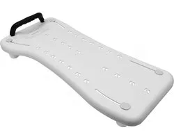 Étagère de siège de salle de bain, siège de bain pour Personnes âgées, étagère suspendue de Bain avec poignée, surface rugueuse Zitten baignoire, siège de planche de baignoire, étagère de siège pour baignoire