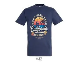 T-Shirt 1-170 Surf Paradise California West Coast - Navy, 3xL
