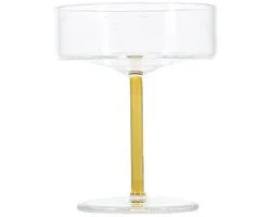 Ona Champagneglas 20cl coupe jaune Fizz - set/2