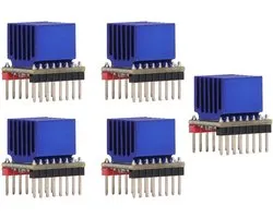 Lyrlody TMC2209 Stappenmotordriver, 256 Microstappen 2,8 A Drivermodule met Sensorloze Functie, voor MKS Gen L V2.0 SKR 1.3 1.4 3D-printerbesturingskaart