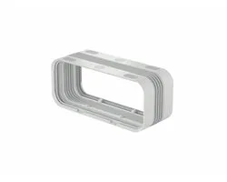 Naber 4051004 - PRIME flow P-UVB 150 universele verbinder, lichtgrijs