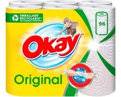 Okay Keukenrol 96 rollen - Keukenpapier - Voordeelverpakking