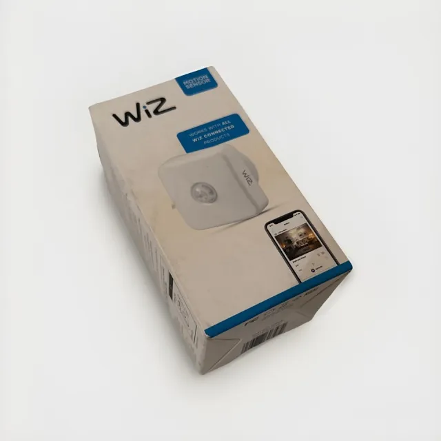 WiZ Indoor Motion Sensor 603472 – Battery Powered Smart Motion Sensor - Open Box
