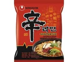 Nongshim Instant Noodle Shin Ramyun Pikante Noedels