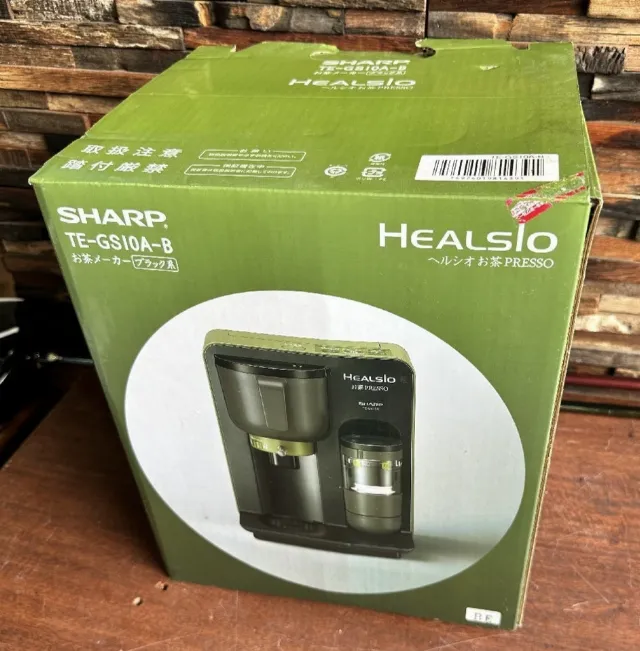SHARP HEALSIO Ocha-Presso TE-GS10A-B Green Tea Matcha Maker Grinder 100V Japon