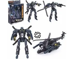 Sky Hunting military X-Warrior - Transform robot & helikopter 2in1