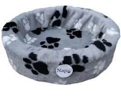 Petcomfort Bontmand Grijs Grote Poot 60 cm