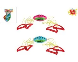 Sun Fun speedball trekbal speelgoed 18cm voor kinderen.
