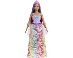 Barbie Dreamtopia - Barbiepop - Prinses met paars haar