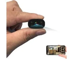Verborgen minicamera's / spionagecamera's: draadloze wifi-camera met afstandsbediening, compacte beveiligingscamera voor binnen en buiten, video-opname en intelligente bewegingsdetectie