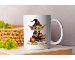 Mok Goblin Great Educator - TeacherLife - Halloween - Gift - Cadeau - Teaching - TeachTheFuture - TeachingInspiration - TeacherLove - LeraarLeven - Onderwijs - Docent - OnderwijsInspiratie - LeraarDag