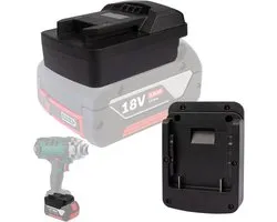 Remplacement de batterie - Adaptateur convertisseur - compatible avec la batterie PARKSIDE 18V Li ION et - compatible avec la batterie Parkside 20V XTeam Li- ION pour outils électriques (batterie non incluse)