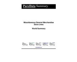 PureData World Summary 2051 - Miscellaneous General Merchandise Store Lines World Summary