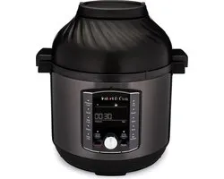 Instant Pot Pro Crisp 7,6L Multicooker + Airfryer - 11-in-1 Snelkookpan - Slowcooker - Sous-vide - Air Fry - Twee Afneembare Deksels - Tot 8 Porties