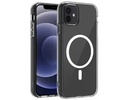 imoshion Hoesje - Geschikt voor Apple iPhone 12 Pro / 12 - Protective Backcover geschikt voor MagSafe - Transparant