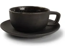 ANVIL kop en schotel 350 ml rusty (set/2)
