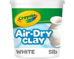 Crayola - Air Dry Clay - Wit - 2.26 kg