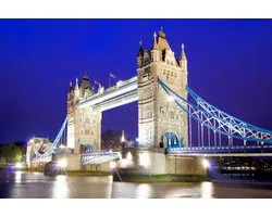 Fotobehang - Vlies Behang - London Bridge - Stad - Londen - 312 x 219 cm