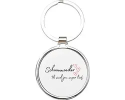 Akyol - schoonmoeder Sleutelhanger - Schoonmoeder - schoonmoeders - vader sleutelhanger - papa sleutelhanger - sleutelhanger papa - familie sleutelhanger - vaderdag cadeautje - papa cadeau - dad - stiefvader - schoonvader - fathersday - 4 x 7,5 CM