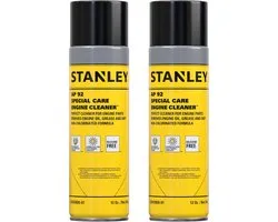 STANLEY AP-92 Engine Cleaner Spray – 2 × 360 ml – Hoog Oplossend Vermogen – Non-Corrosive Ontvetter voor Motoren & Onderdelen