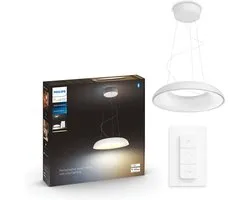 Philips Hue Amaze hanglamp - warm tot koelwit licht - wit - 1 dimmer switch