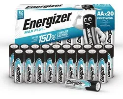 Energizer Max Plus – AA – 20 stuks