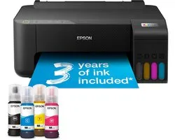 Inkjet Printer - Kleur Printer - Thuisgebruik Kantoor - Cartridgevrij Systeem - A4 Formaat