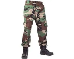 Fostex BDU+ Woodland Camouflage Combat Broek