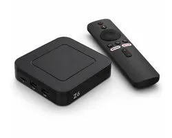 Z6 Pro Android TV Box 4K – Smart TV Box – Mediaspeler – Dual Band WiFi – Streaming Media Player – met Afstandsbediening