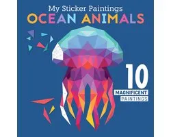 My Sticker Paintings: Ocean Animals