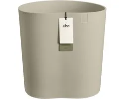 Elho Eden Aquacare Medium 40 - Bloempot voor Binnen & Buiten - 100% Gerecycled Plastic - Ø 38.0 x H 43.1 cm - Zacht taupe