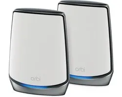 NETGEAR Orbi RBK852 - Mesh Wifi - WiFi Versterker - WiFi 6 - Tri-Band - 2-pack