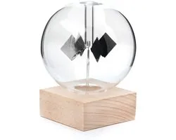 Kikkerland Radiometer op zonne-energie – Woonaccessoires - Cadeau