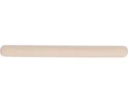 Franse deegroller - rolstok - rolling pin - 30 cm - premium - beukenhout