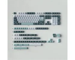 Botanische Keycap Set voor Alice Keyboards - 172 Doubleshot Keycaps voor Cherry MX Switches - ISO/ANSI Compatibel