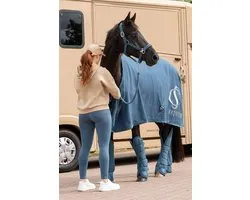 Eskadron Halstertouw Eskadron Classic Sports Duralastic Middenblauw