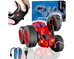 HyperWheels - Voiture contrôlée / voiture cascadeuse pour Garçons et Filles - pour intérieur et extérieur / avec Siècle des Lumières de travail - Rechargeable et télécommandée - Jouets Garçons et Filles