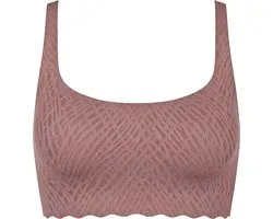 Sloggi Women ZERO Feel Bliss Top - bralette - donkerbruin