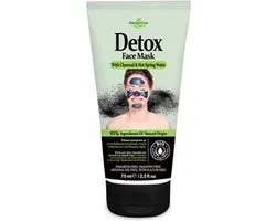 HerbOlive Gezicht Masker Detox *Houtskool & Warm Bronwater* 75ml