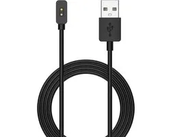 Chargeur - câble de charge USB 1m - adapté pour Xiaomi Mi Band 8 - noir