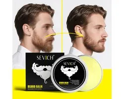 SEVICH Baardbalsem | Baard Wax Mannen | BIO Baardverzorging | Beard Balm | Hydraterend | Anti Jeuk | Baard Styling | Baardgroei | Dikkere Vollere Baard | Snor Styling | Jojoba Olie | Vitamine E | Shea Butter | Baard Serum Alternatief | Baard Wax
